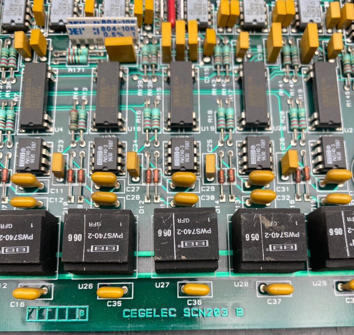 CEGELEC ALSPA ALSTOM SCN203 CARTE DE COMMANDE x 1 pc