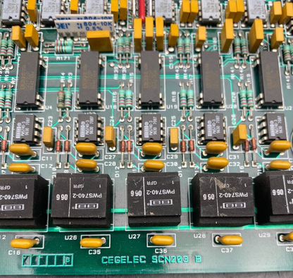 CEGELEC ALSPA ALSTOM SCN203 CARTE DE COMMANDE x 1 pc