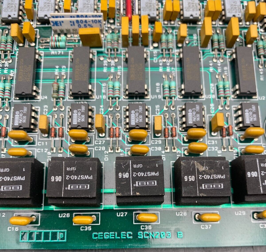CEGELEC ALSPA ALSTOM SCN203 CARTE DE COMMANDE x 1 pc