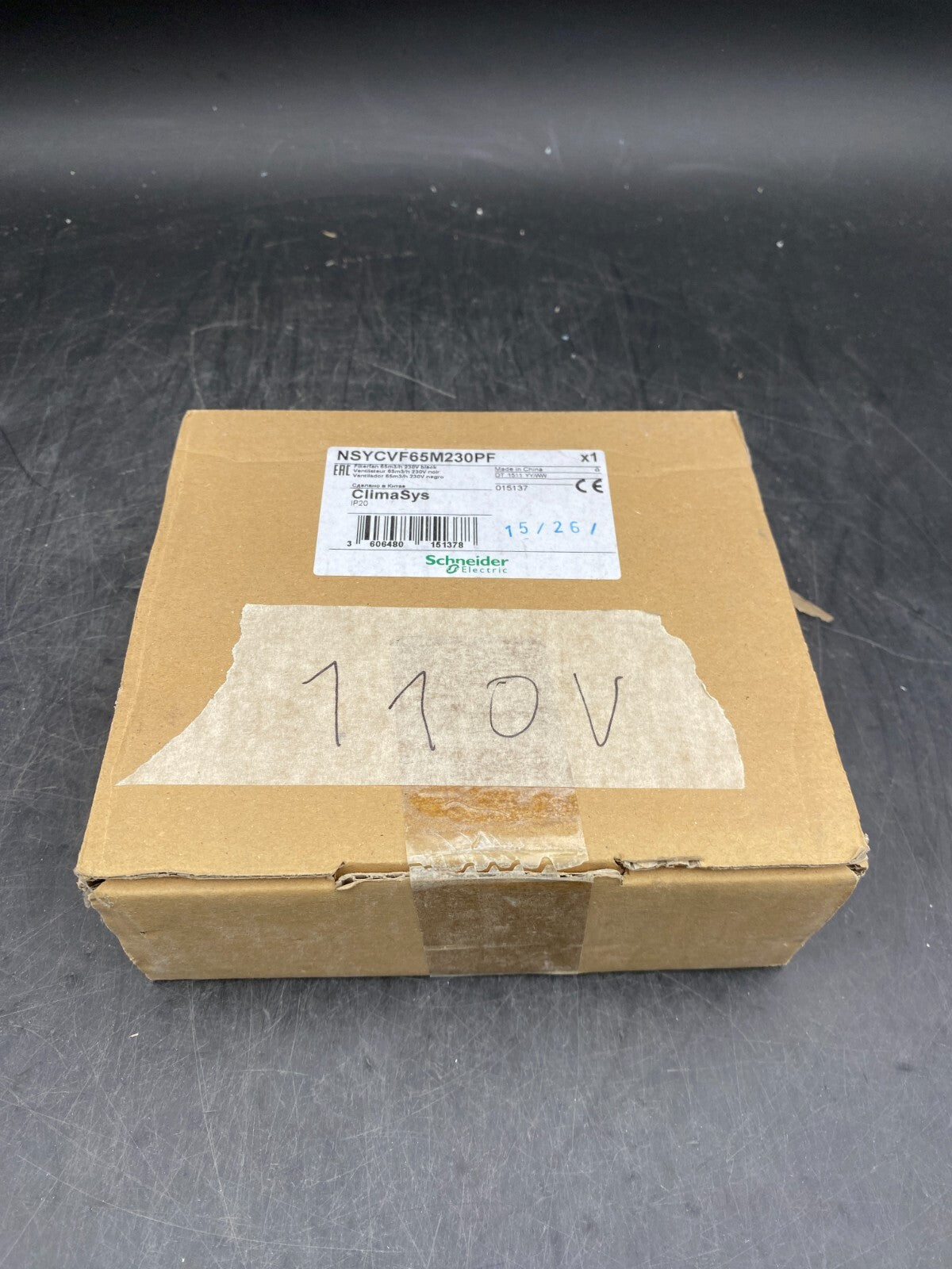 NEW SCHNEIDER ELECTRIC NSYCVF65M230PF CLIMASYS FILTERFAN 65M3/H - KLR Automation
