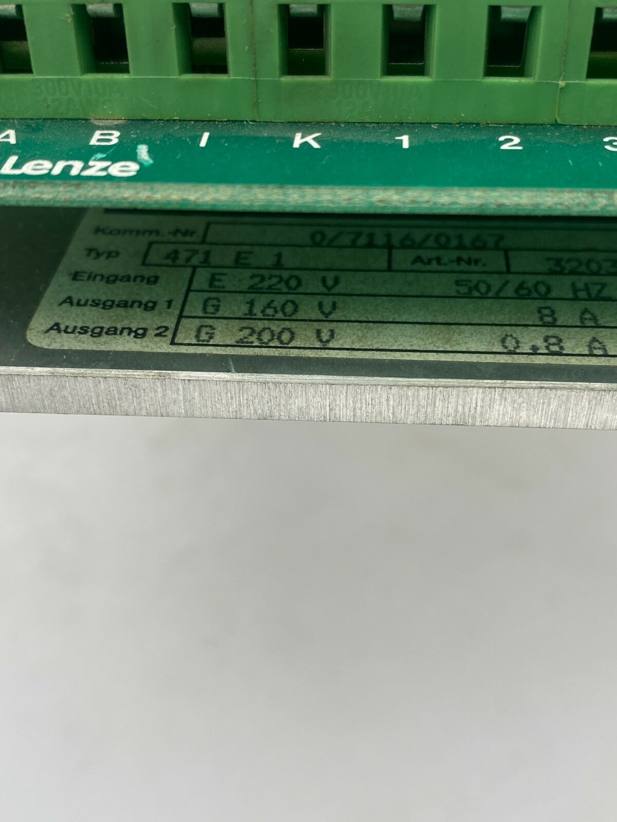  1pc x. 472-E-1 Lenze Drive - DC Drive Tested Ok garantie 