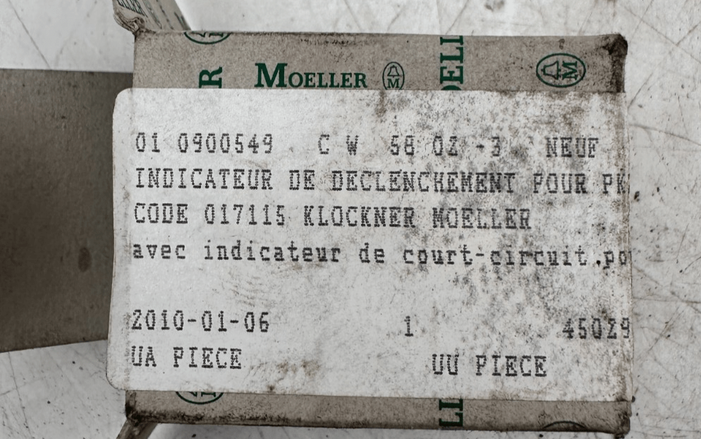 MOELLER AGM2 - 11 - PKZ2 INDICATEUR DE DECLENCHEMENT - KLR Automation