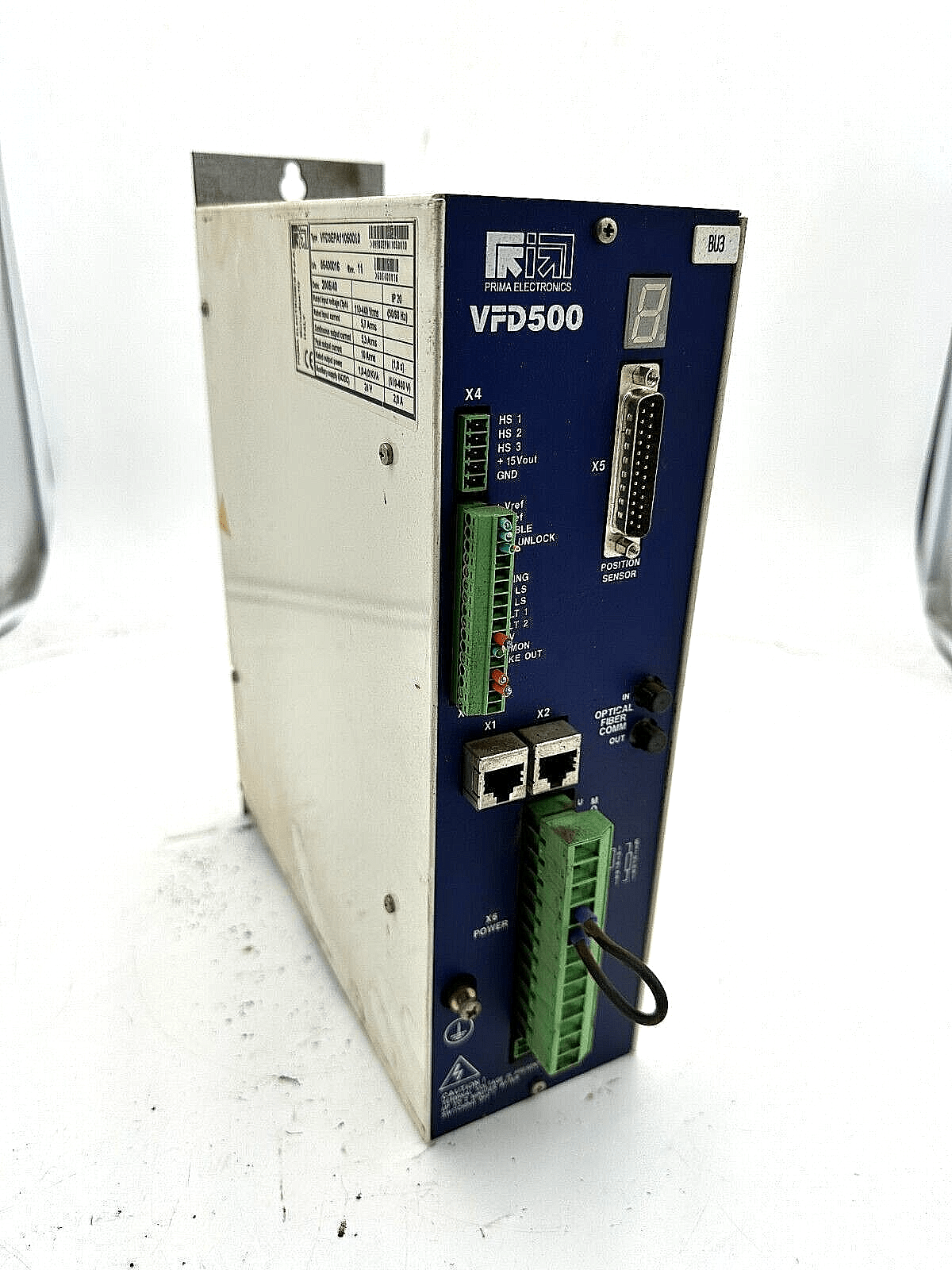 PRIMA ELECTRONICS LASER VFD3EPA11050010 VFD500 - KLR Automation