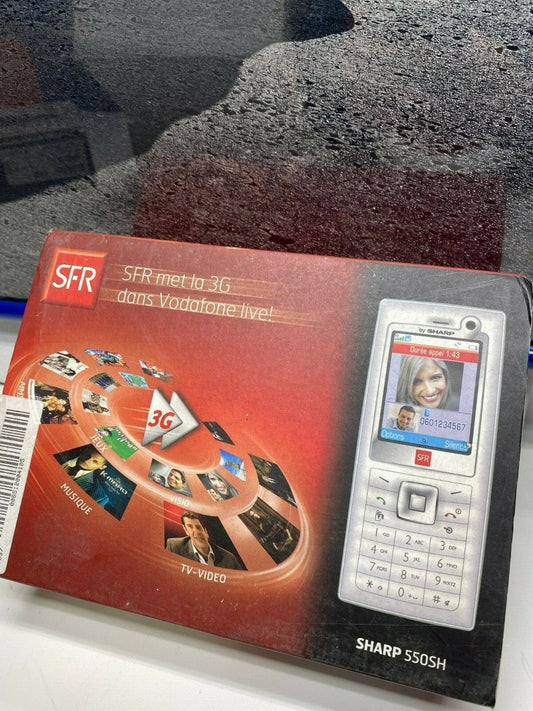 Original SHARP 550SH Rare collectors Mobile Phone  Cell 1