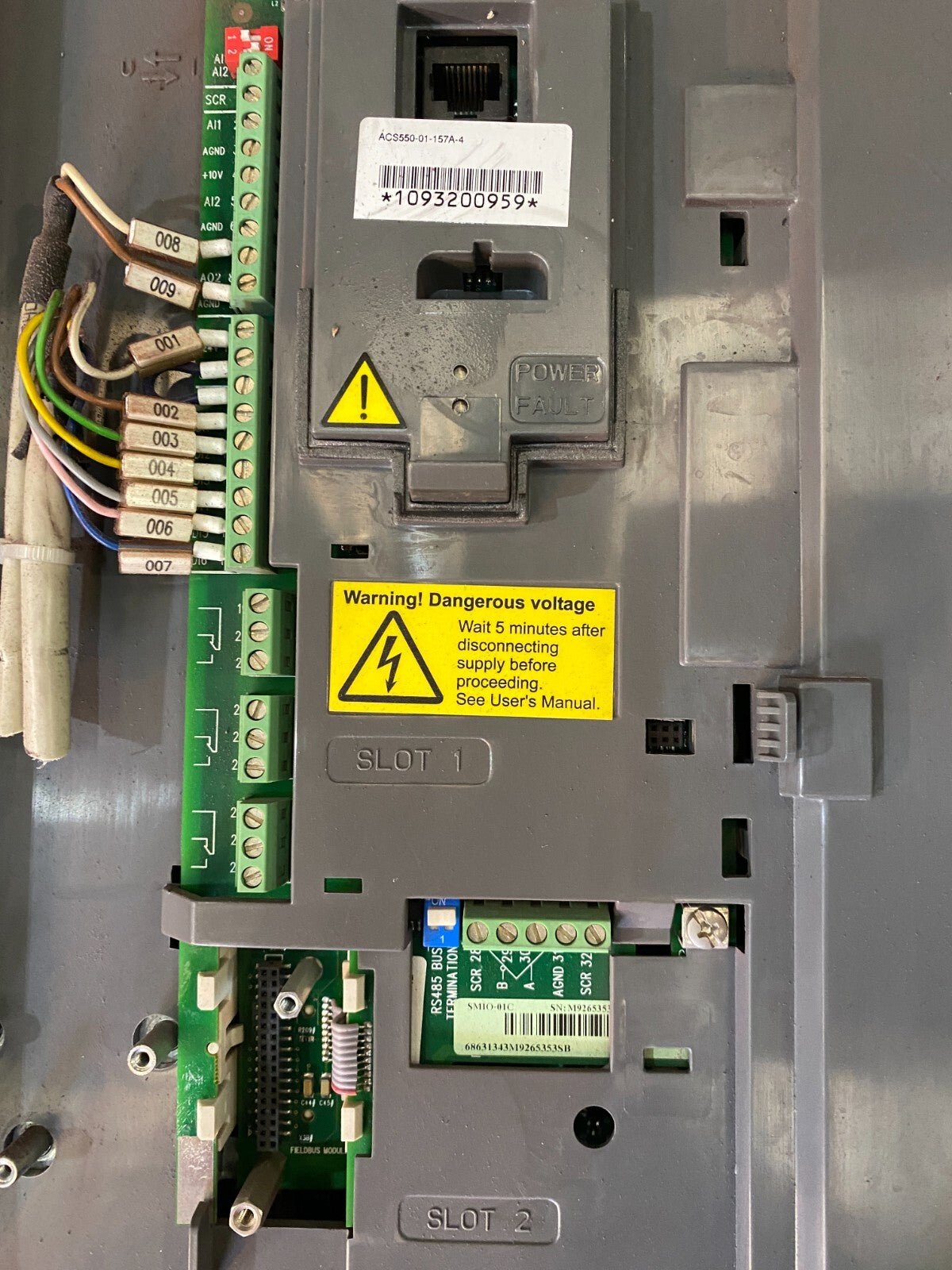 ABB ACS550 - 01 - 157A - 4 380 - 480V 75/55kW ONDULEUR + ACS - CP - A - KLR Automation