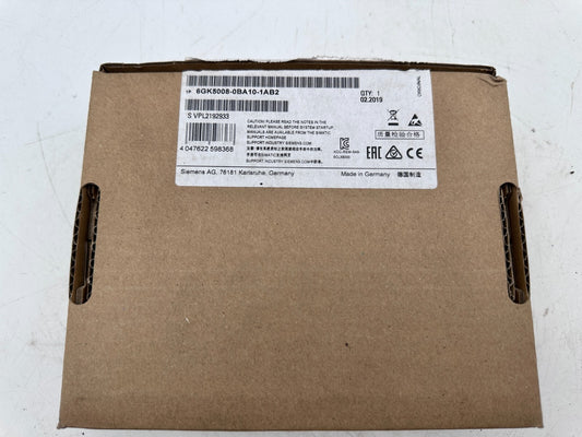 SIEMENS 6GK5008-0BA10-1AB2 SIMATIC NET SCALANCE XB ELECTRICAL SWITCH MODULE