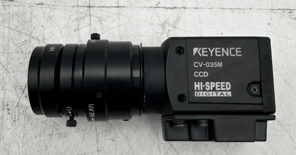 KEYENCE CV - 5001P + CA - DC21E + TELECOMMANDE + CAMERA CV - 035M CCD HI - SPEED - KLR Automation