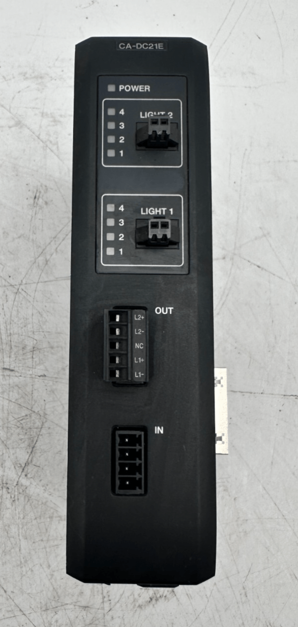 KEYENCE CV - 5001P + CA - DC21E + TELECOMMANDE + CAMERA CV - 035M CCD HI - SPEED - KLR Automation
