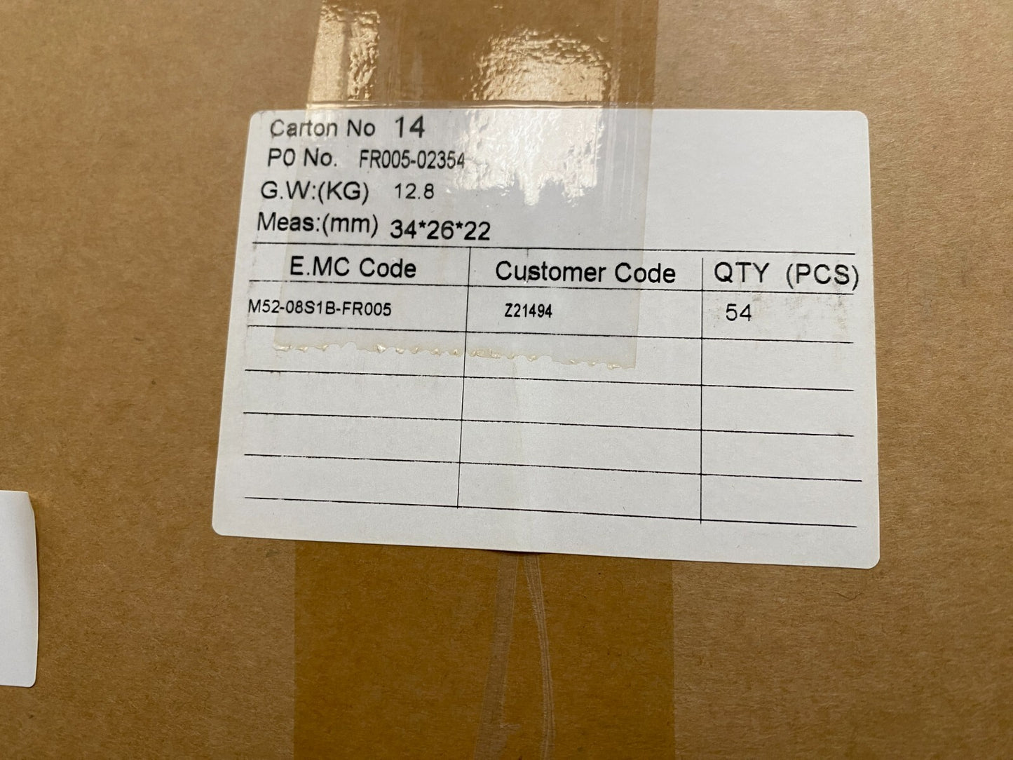 EMC M522 - 08S1B M522 - S1 5/2 VOIE COMMUTATEUR ROTATIF VANNE Z21494 x4pc - KLR Automation