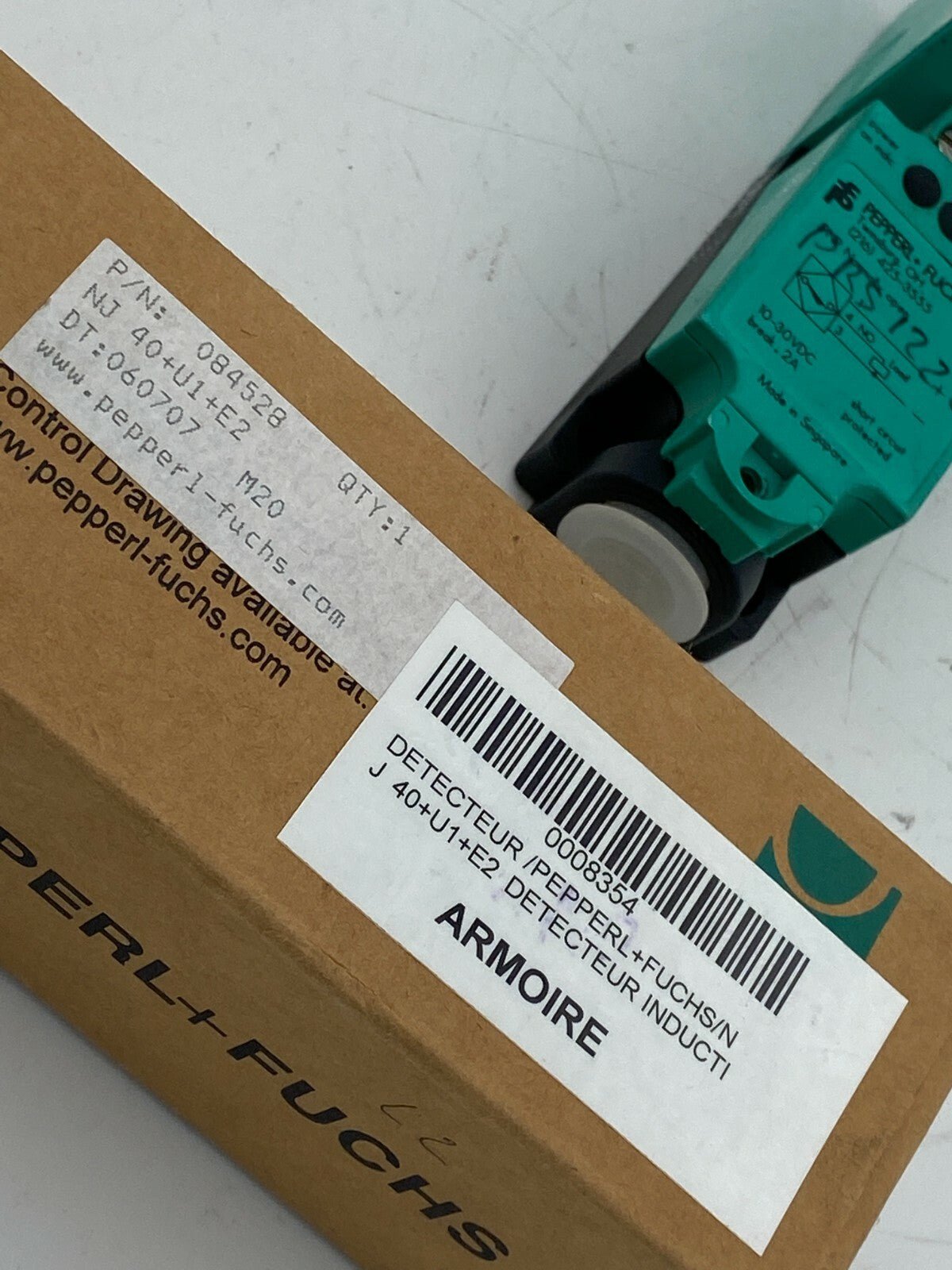 PEPPERL - FUCHS Inductifs detecteur - KLR Automation