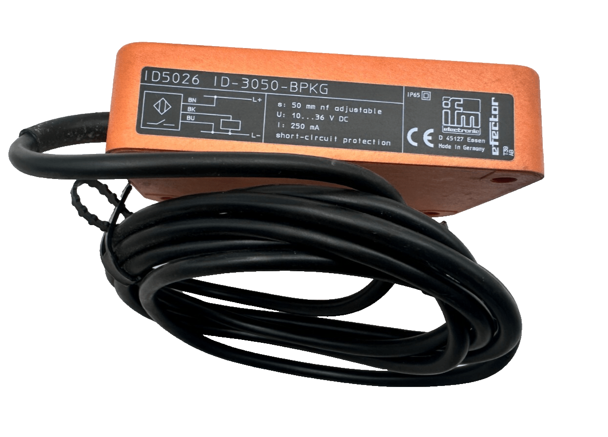 IFM ELECTRONIC ID5026 EFFECTOR 100 ID - 3050 - BPKG INDUCTIVE PROXIMITY SWITCHES - KLR Automation