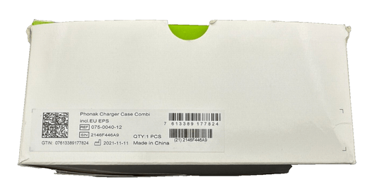 PHONAK CHARGER CASE COMBI EU EPS 075 - 0040 - 12 NEUF SANS CABLE - KLR Automation
