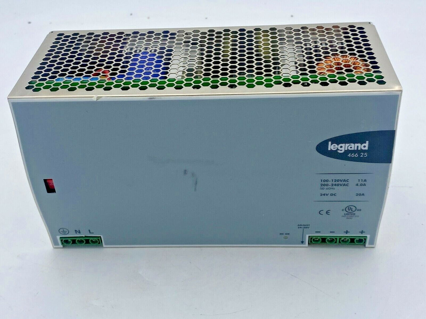 Alimentation stabilisée à découpage monophasée entrée 100V~ à 240V~ et sortie 24 - KLR Automation