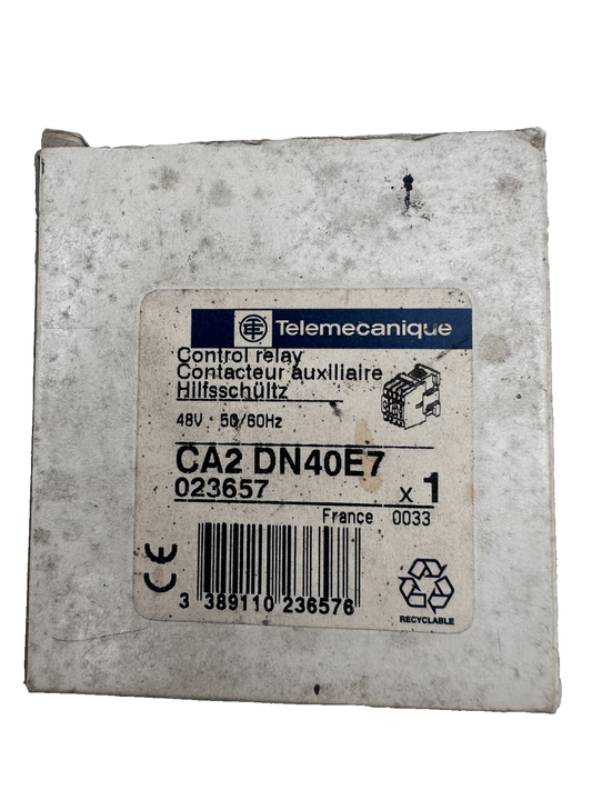 TELEMECANIQUE CA2DN40E7 CONTROL RELAY NEW OLD STOCK - KLR Automation