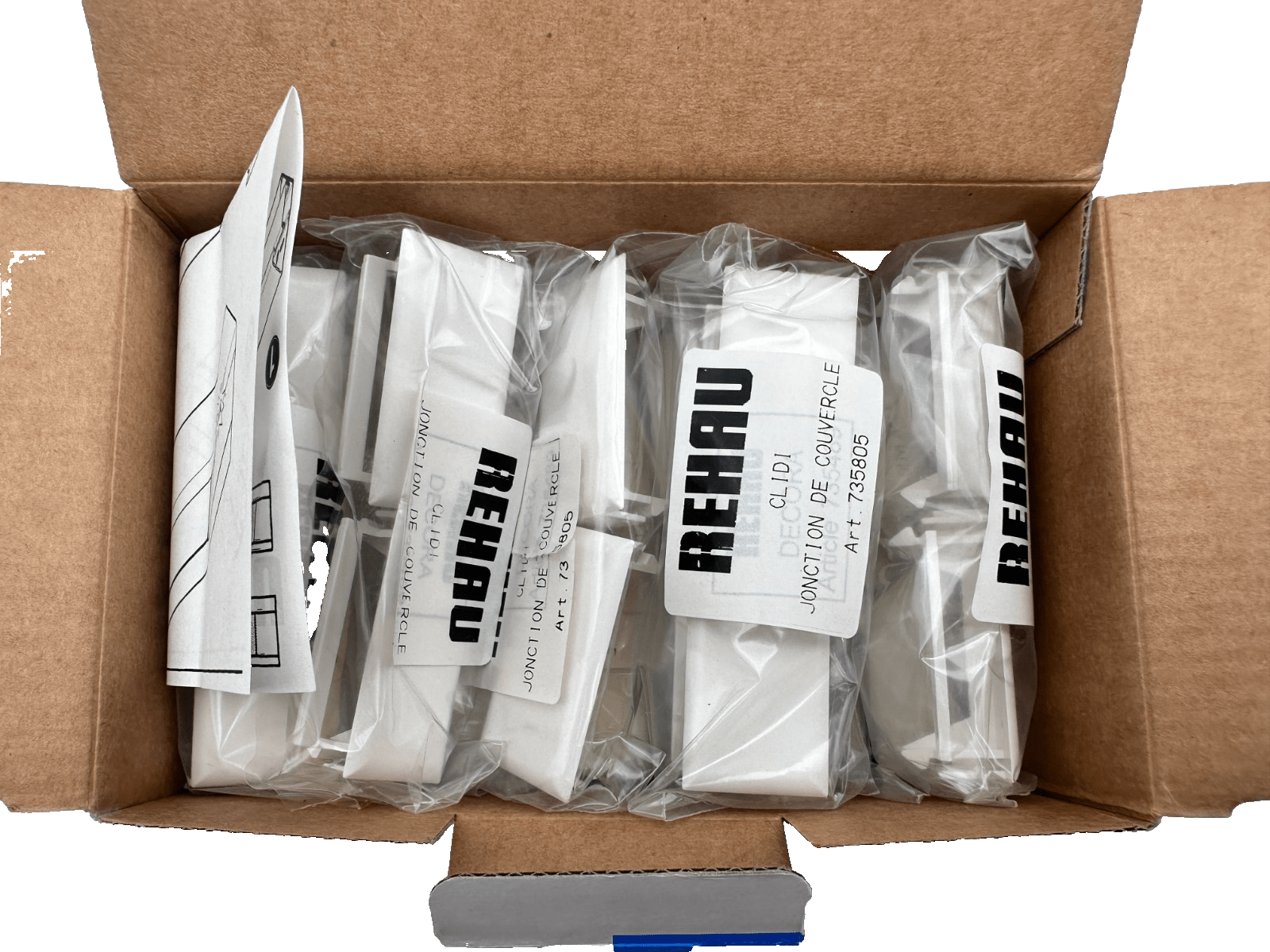 REHAU 735805 CLIDI JOINT FOR COVER AND SOCKET OUTLET x20pc - KLR Automation