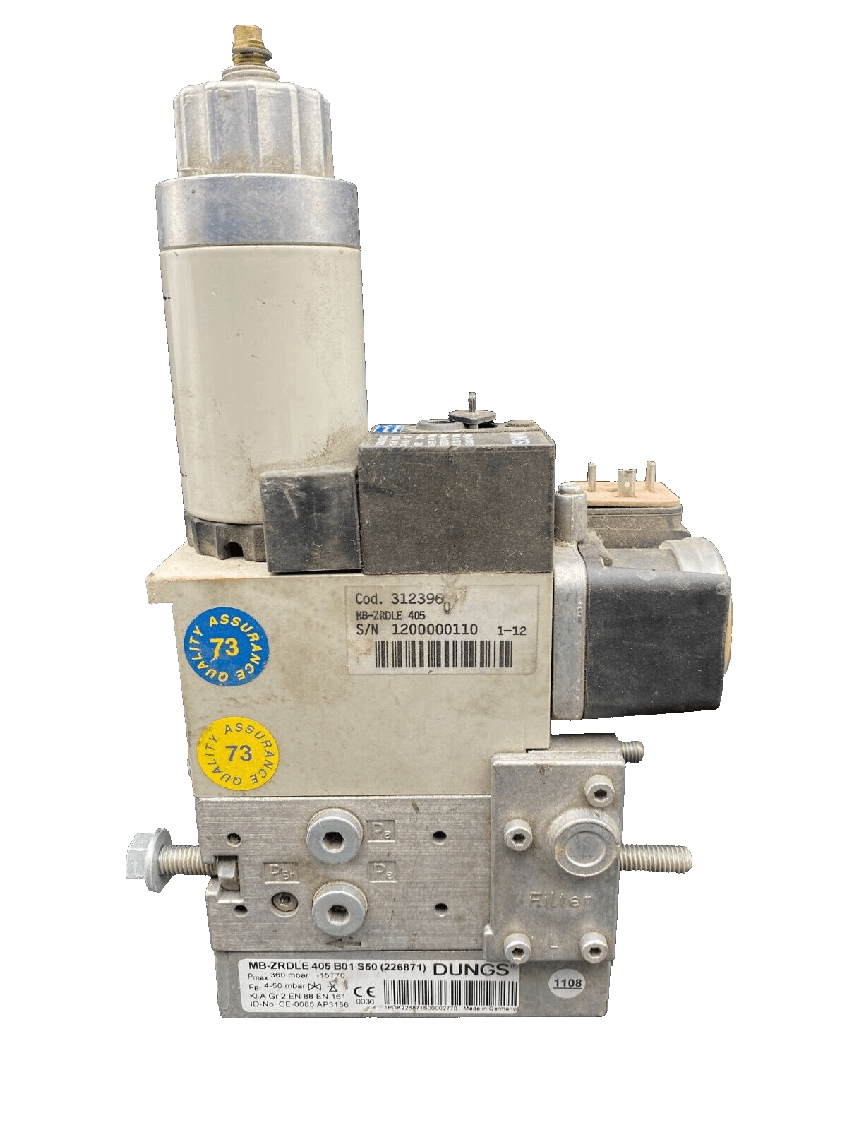 DUNGS MB - ZRDLE 405 B01 S50 (226871) 360MBAR - KLR Automation