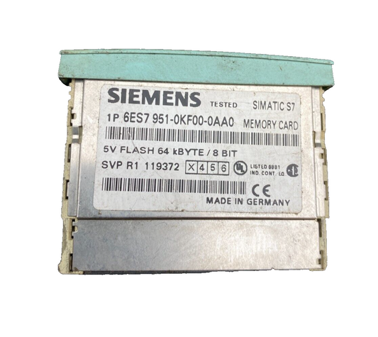 SIEMENS 6ES7951-0KF00-0AA0 MEMORY CARD