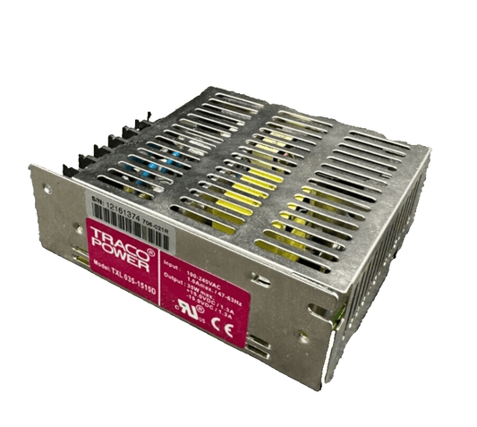 TRACO POWER TXL 035 - 1515D POWER SUPPLY - KLR Automation