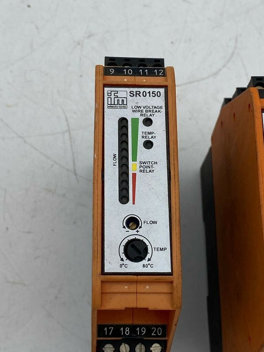 1 pc x  IFM Electronic Boitier contrôle capteur débit SR0150 VS3000 24VDC