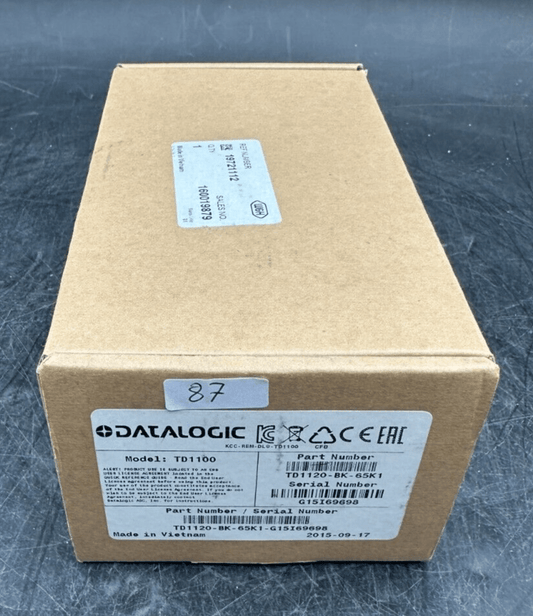 DATALOGIC TOUCH TD1100 TD1120 - BK - 65K1 CONTACT IMAGER BAR CODE READER - KLR Automation