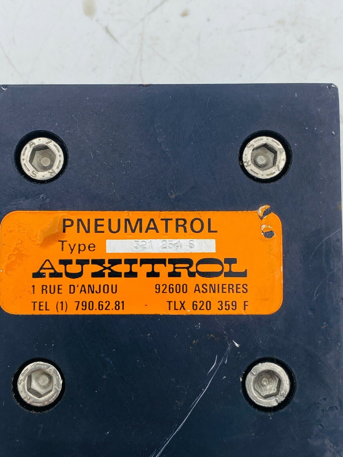 Pneumatrol Auxitrol 321 254 S - KLR Automation