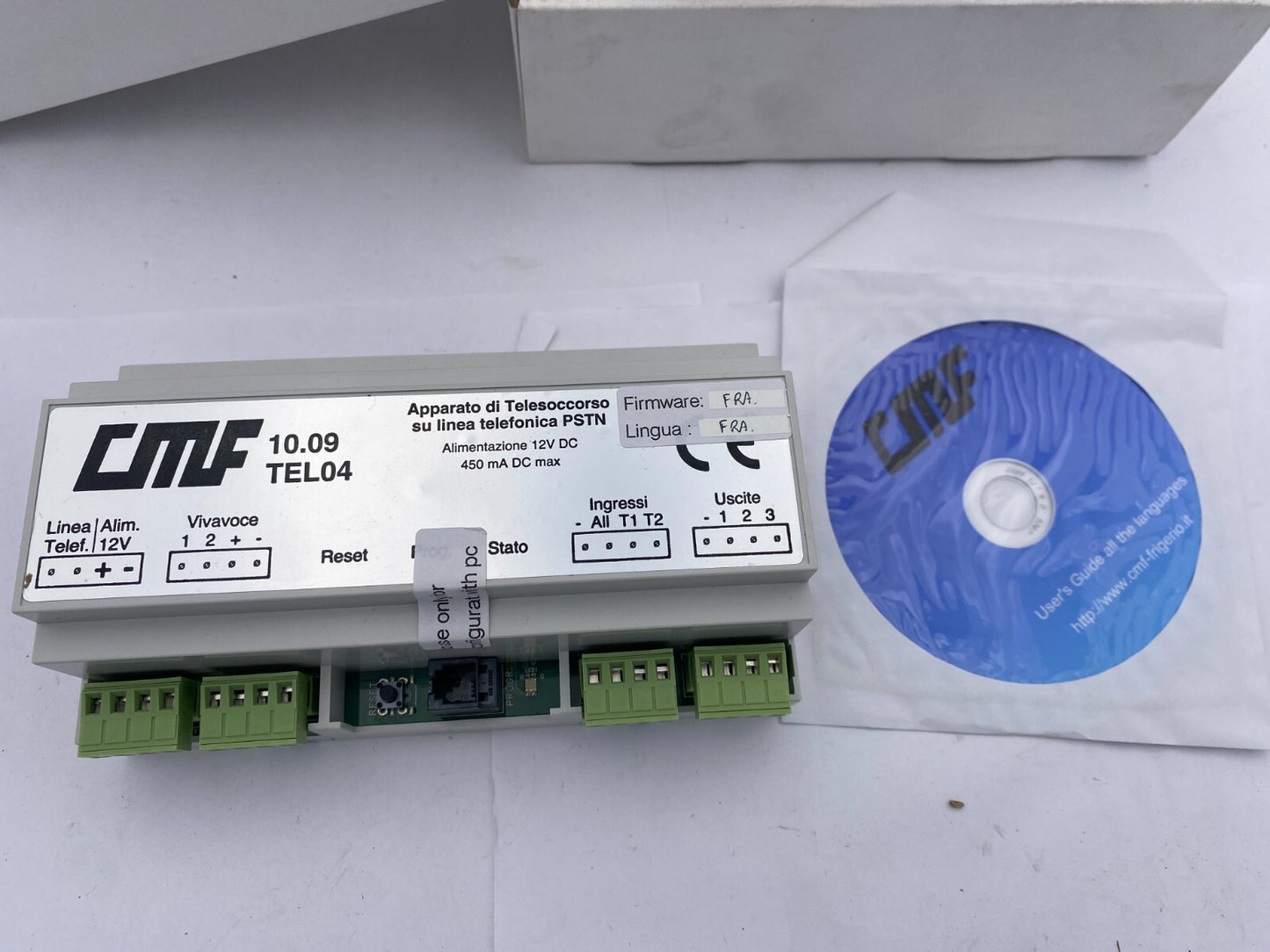 CMF TEL04 10.09 TELESECURITY BY PSTN TELEPHON LINE Elevator parts lift - KLR Automation