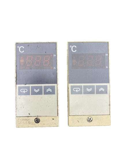 OMRON E5ES-Q1KJ TEMPERATURE CONTROLLER x2pc