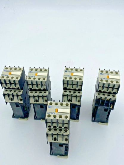 5pc x. Telemecanique, LA1 DN40, Contact Block Schneider Auxiliary Contactor
