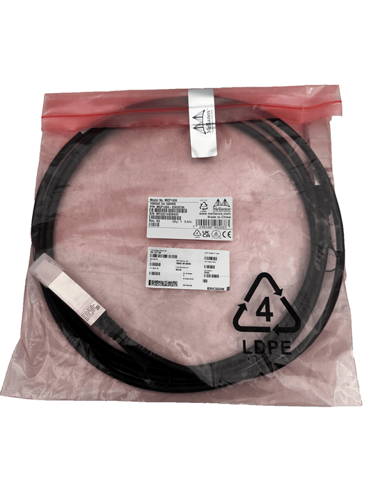 MELLANOX MCP1600 MCP1600 - C003E30L 100GbE 3M 30AWG PASSIVE COPPER CABLE - KLR Automation