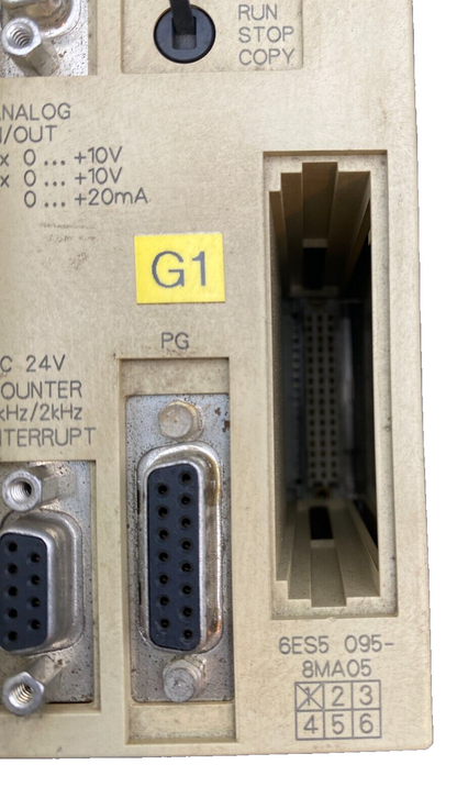 SIEMENS SIMATIC S5 6ES5095-8MA05 +6ES5421-8MA12 + 6ES5431-8MA11 + 6ES5451-8MR12