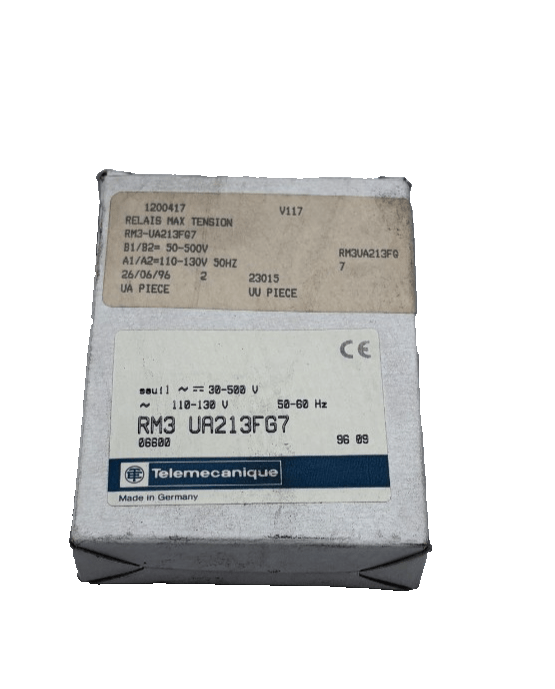 TELEMECANIQUE RM3 UA213FG7 RM3UA213FG7 RELAIS MAX TENSION x1 - KLR Automation