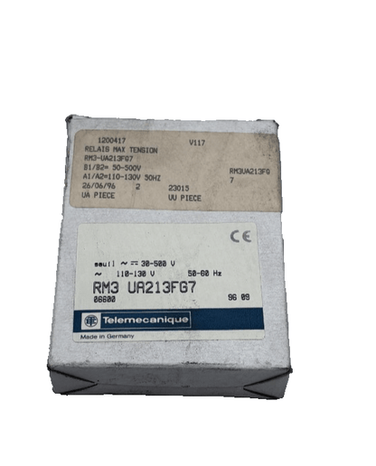 TELEMECANIQUE RM3 UA213FG7 RM3UA213FG7 RELAIS MAX TENSION x1 - KLR Automation