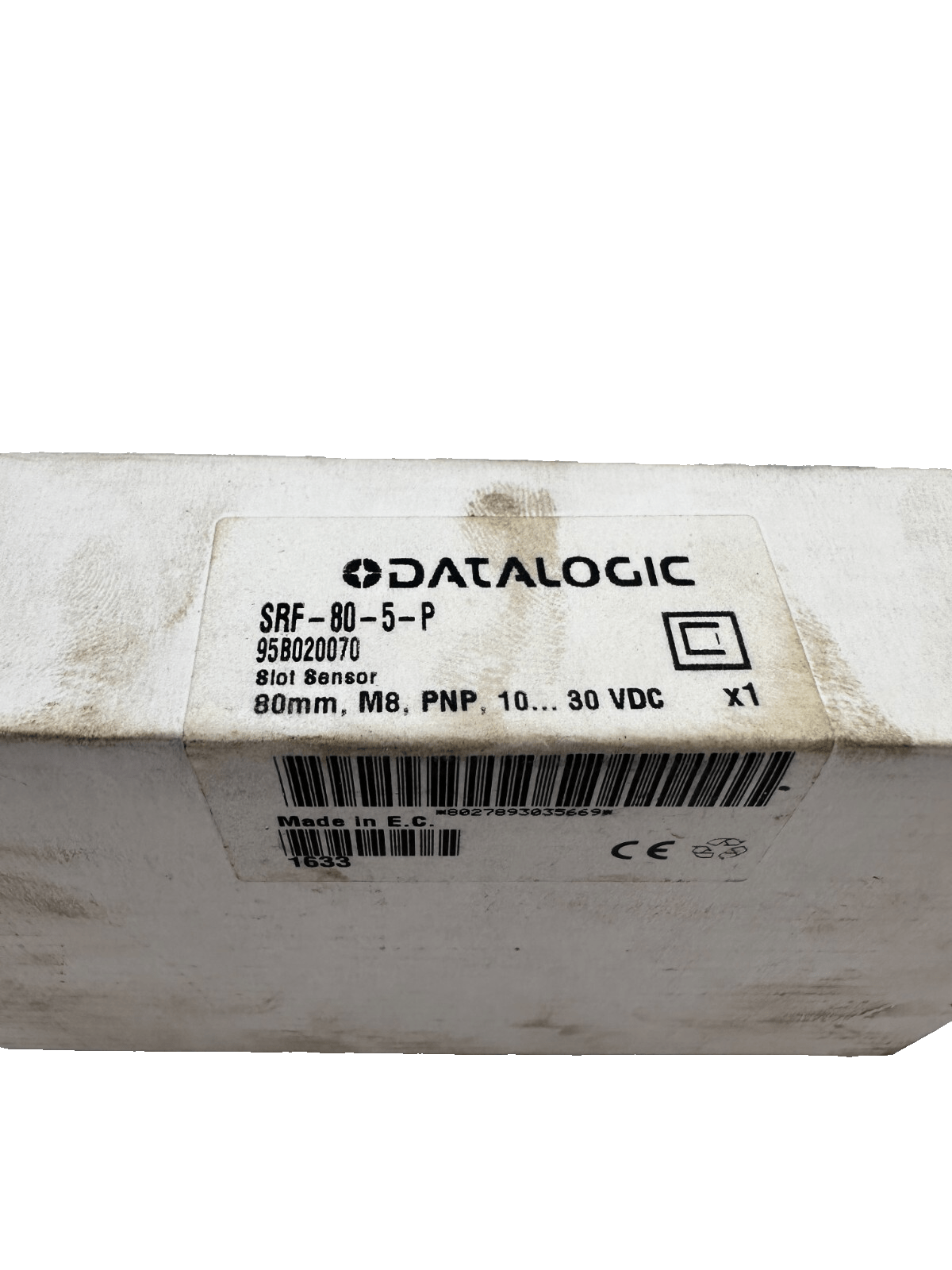 DATALOGIC SRF - 80 - 5 - P 95B020070 SLOT SENSOR 80 mm M8 PNP 10 - 30 VDC - KLR Automation