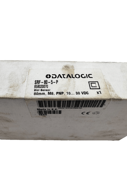 DATALOGIC SRF - 80 - 5 - P 95B020070 SLOT SENSOR 80 mm M8 PNP 10 - 30 VDC - KLR Automation