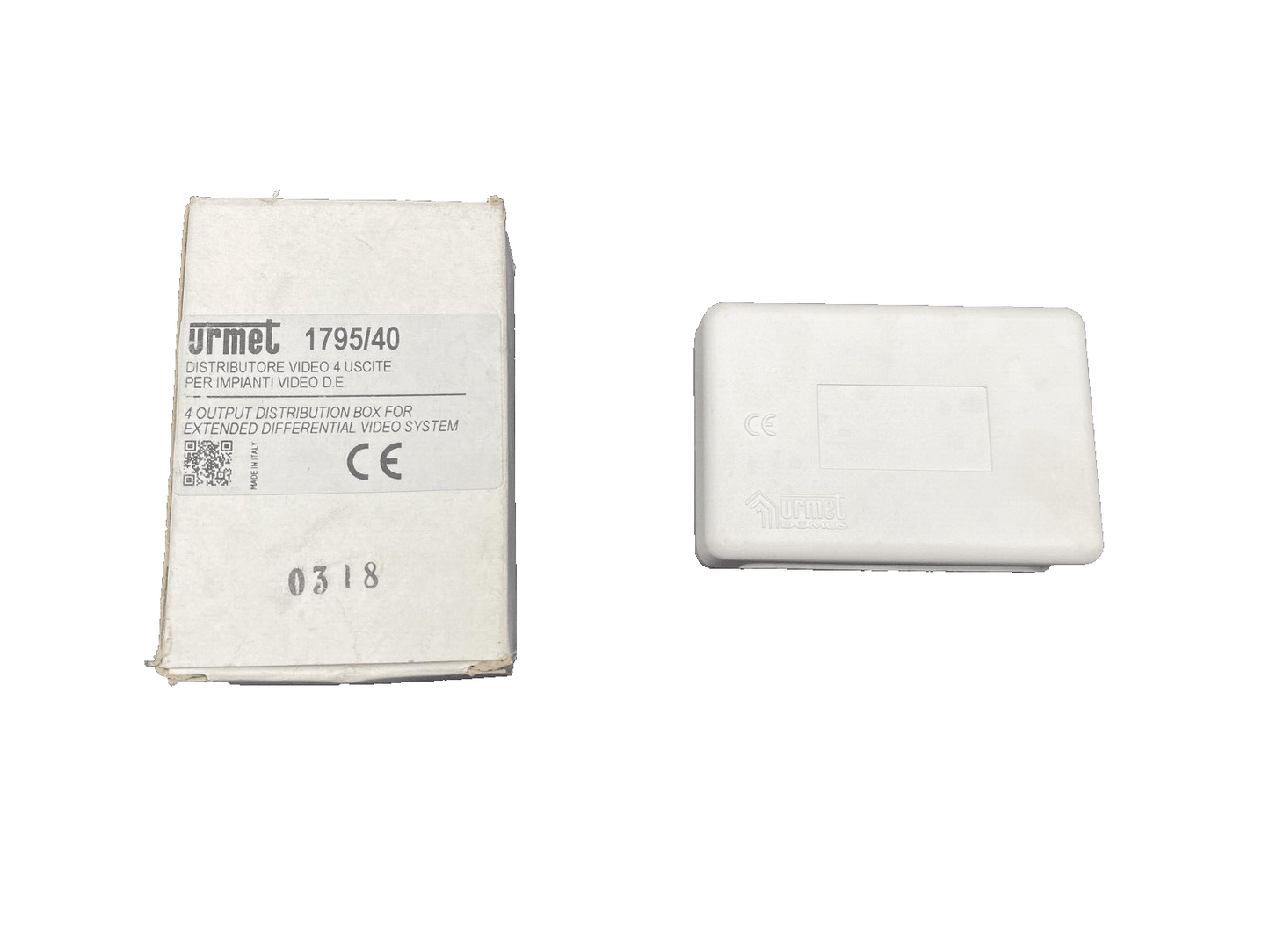 URMET 1795/40 4 OUTPUT DISTRIBUTION BOX FOR EXTENDED DIFFERENTIAL V SYSTEM x1pc - KLR Automation
