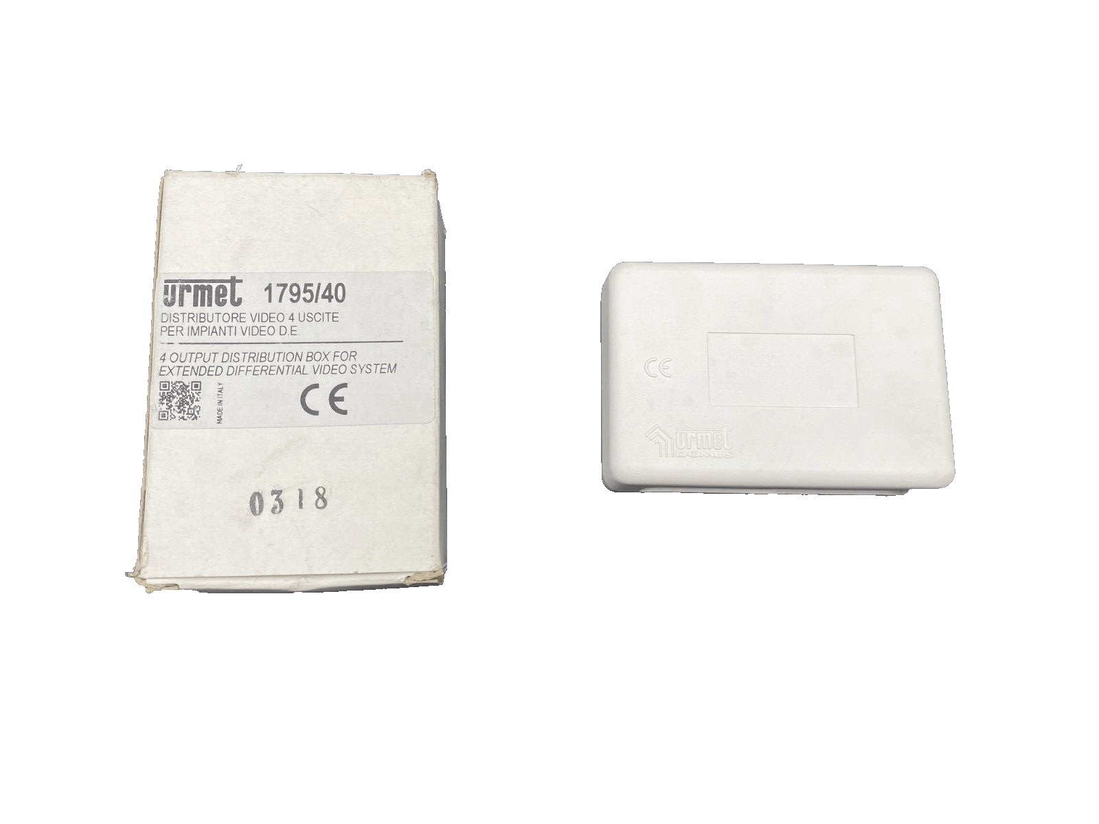 URMET 1795/40 4 OUTPUT DISTRIBUTION BOX FOR EXTENDED DIFFERENTIAL V SYSTEM x1pc - KLR Automation