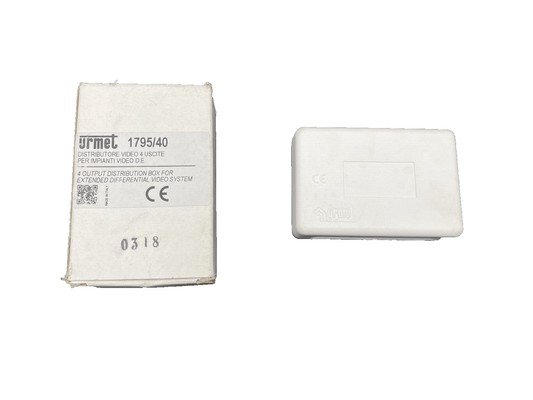 URMET 1795/40 4 OUTPUT DISTRIBUTION BOX FOR EXTENDED DIFFERENTIAL V SYSTEM x1pc - KLR Automation