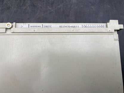 SIEMENS 6ES5470 - 4UB11 SIMATIC MODULE - KLR Automation