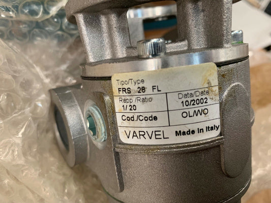 Varvel worm gearbox FRS 28 FL - KLR Automation
