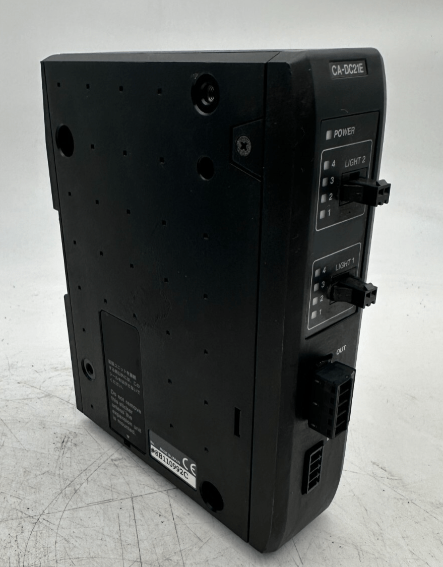 KEYENCE CV - 5001P + CA - DC21E + TELECOMMANDE + CAMERA CV - 035M CCD HI - SPEED - KLR Automation