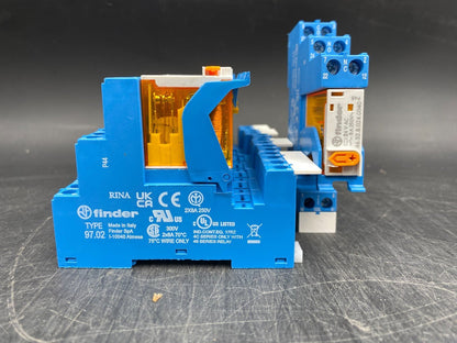 SET OF RELAY + SUPPORT 533490240040 + 465280240040 + 563490480040 + 9902902499 - KLR Automation