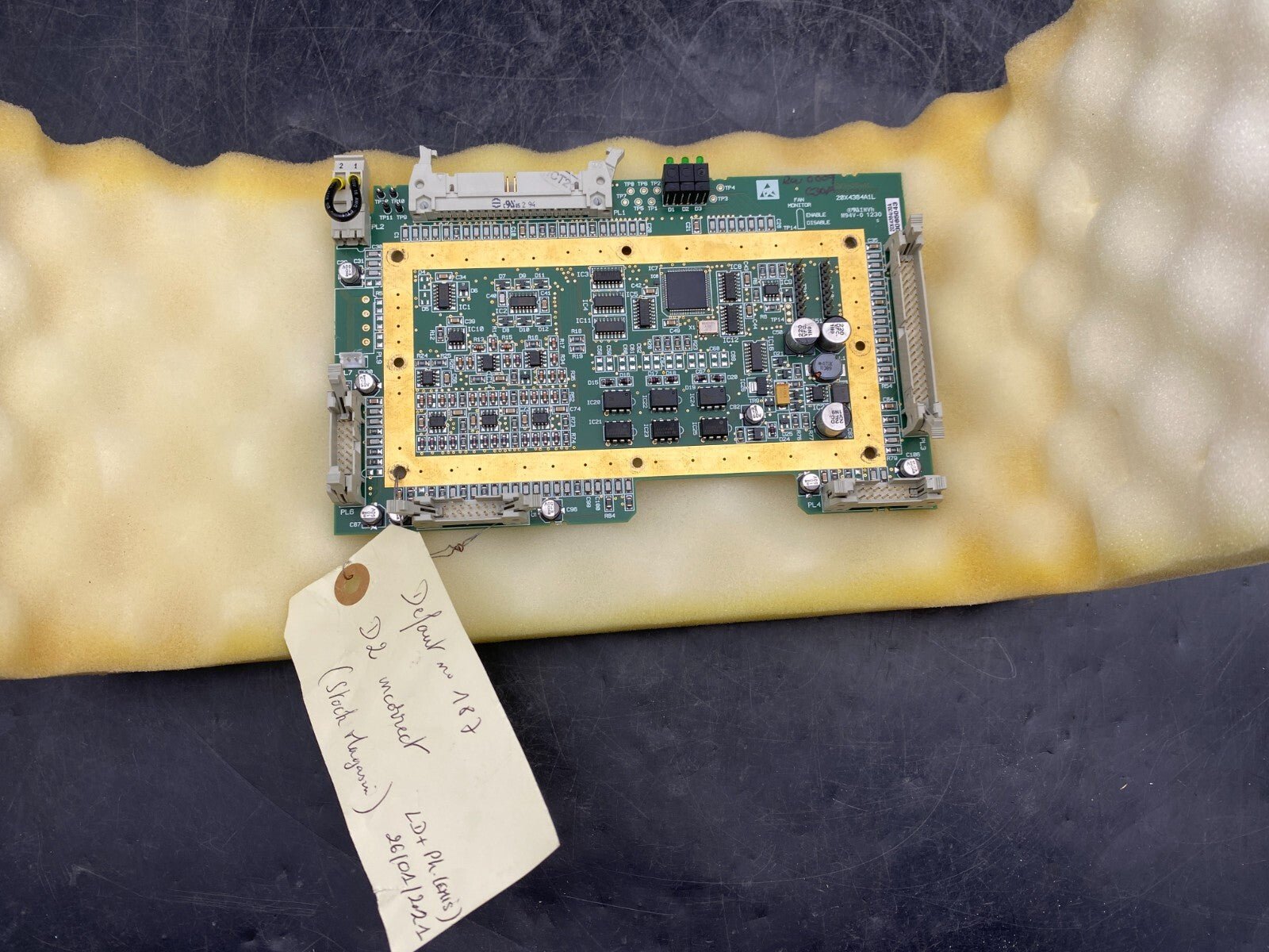 GENERAL ELECTRIC S20X4384/300 - 4602 PCB DELTA INTERFACE MVD300 - 4602 EN DEFAUT 187 - KLR Automation