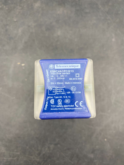 TELEMECANIQUE XS8C4A1PCG13 INDUCTIVE PROXIMITY SWITCH - KLR Automation