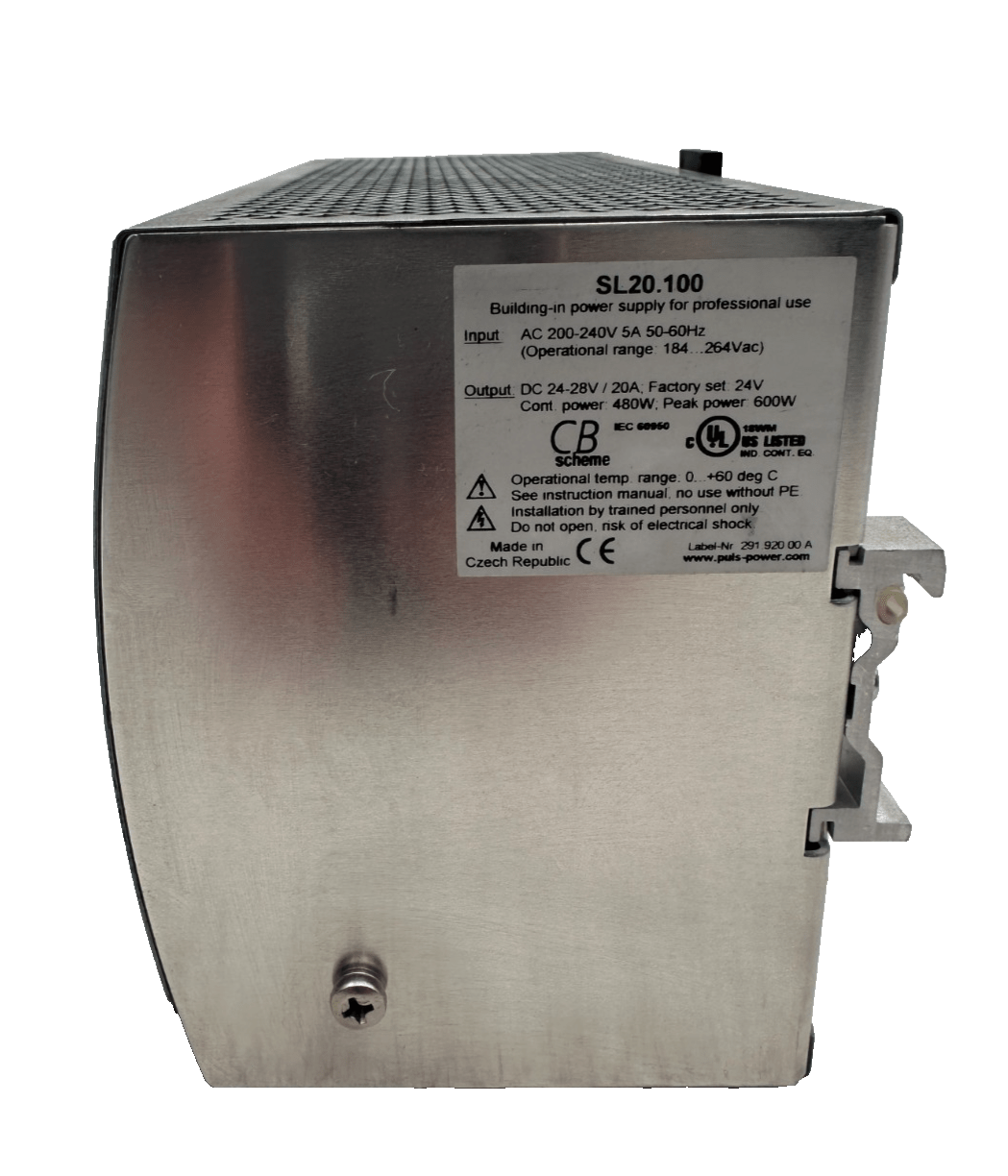 PULS SL 20 SL20.100 POWER SUPPLY AC 200 - 240V 5A - KLR Automation