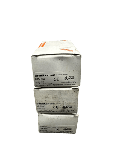 IFM IB5063 IBE3020 - FPKG INDUCTIVE SENSOR x1pc - KLR Automation