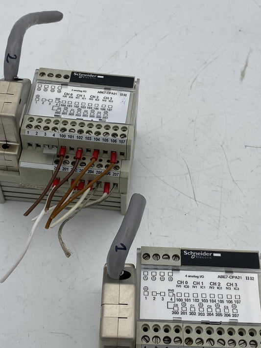 2pc x Telemecanique ABE7 ABE7CPA21 Schneider Electric ABE7 - CPA21 MODICON - KLR Automation