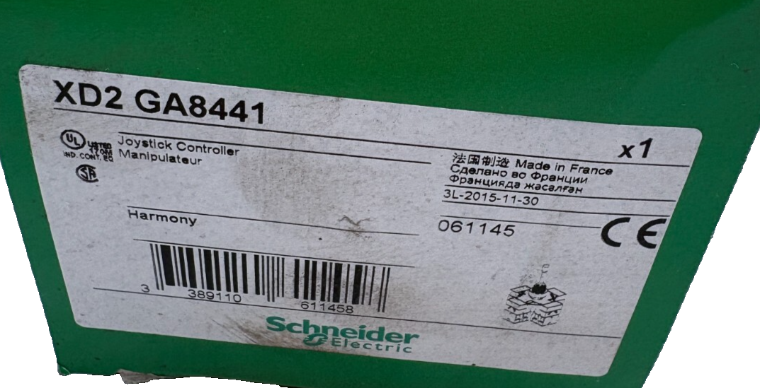 SCHNEIDER ELECTRIC XD2 GA8441 061145 MANIPULATEUR x1