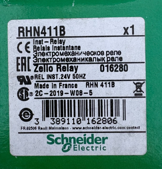 SCHNEIDER ELECTRIC RELAIS RHN411B  x1