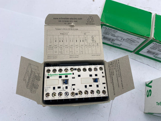 1pc x SCHNEIDER ELECTRIC LP2 K0610FD TESYS 049711 REVERSING CONTACTOR - KLR Automation