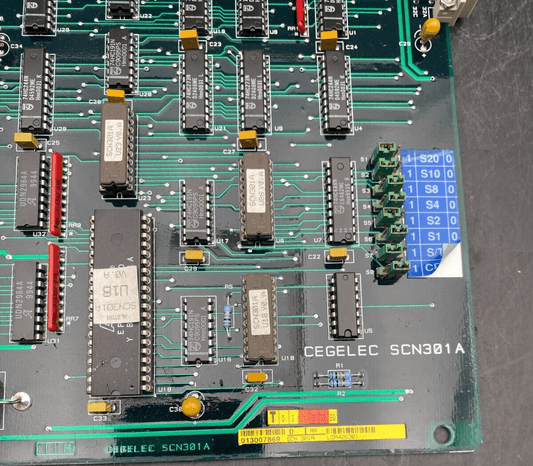 CEGELEC ALSPA ALSTOM SCN301A CARTE DE COMMANDE - KLR Automation